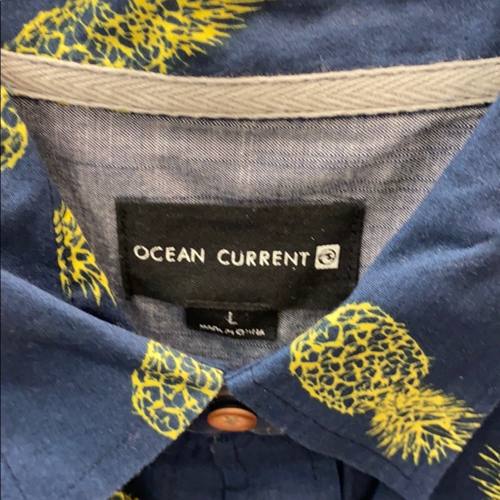 Hawaiian short sleeve shirt size L - Picture 2 of 2